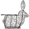 Підставка для яєць чорна 26x13x28 см 6Y4302