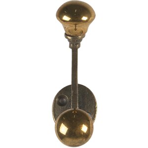 Гачок настінний золотий 3x5x9 см 6Y4586GO