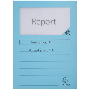 Віконні папки EXACOMPTA 160г DIN A4 22x31см SUPER...