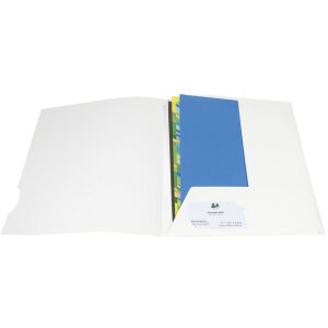 Обкладинка для файлів Cromolux 250г біла 20 шт.