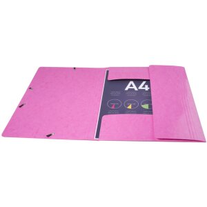 Папка Exacompta 3 клапана с эластичным карманом Maxi Capacity DIN A4 Iderama Pink