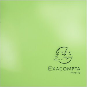 Папка Exacompta 3 клапана эластичный шнурок Iderama A4 анисовый зеленый