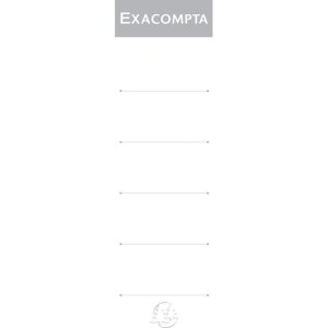 Exacompta 5378E Самоклеящаяся этикетка на корешок 70 мм...