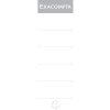 Exacompta 5388E Этикетка на корешок самоклеящаяся 80 мм белая 10 шт.