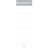 Exacompta этикетки на корешок 80 мм белые 185x56 мм 10 штук упаковка
