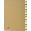 Органайзер Exacompta 24 отделения A-Z Kraft DIN A4 25x33 см