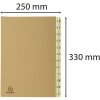 Органайзер Exacompta 24 отделения A-Z Kraft DIN A4 25x33 см