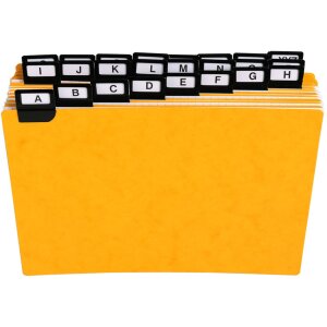 Exacompta 13758E 24 роздільники з віконними вкладками 148x210 мм