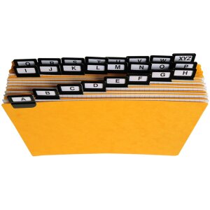 Exacompta 13758E 24 роздільники з віконними вкладками 148x210 мм