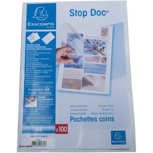 Exacompta 5670E Stop Doc A4 110µ кристал 100 шт.