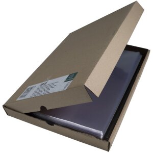 Exacompta 5950E упаковка 50 гладких папок для файлів з ПВХ 180мкм А4 з кристалічним покриттям