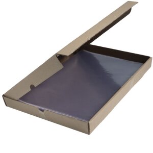 Exacompta 661230E 100 кишень для файлів ПВХ 130µ DIN A4 кришталь