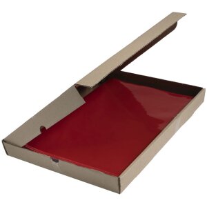 Кишені для файлів Exacpta 130µ DIN A4 червоні 100 штук ПВХ гладкі