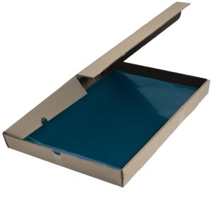 Пачка 100 папок для документів Exacpta, гладка, міцна ПВХ 130 мкм DIN A4 зеленого кольору