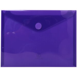 Exacompta упаковка 5 рукавів для брошур на липучці PP 200µ 24x18 см в асортименті