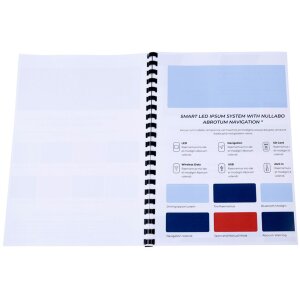 Коробка Exacompta 100 спіралей 12 мм ПВХ для палітурки DIN A4 чорна