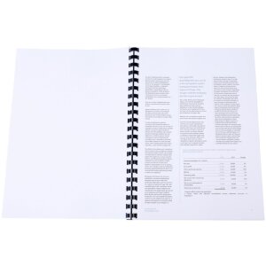 Коробка Exacompta 100 спіралей 16 мм ПВХ для палітурки DIN A4 чорна