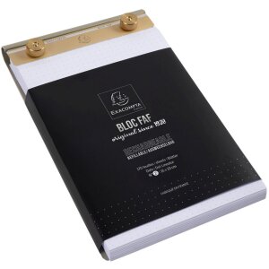 Блокнот Exacompta FAF 16x10см № 2 Dots White Retro Design...