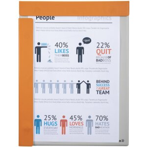 Exacompta 19394E Магнітний блокнот A4 пластикова...