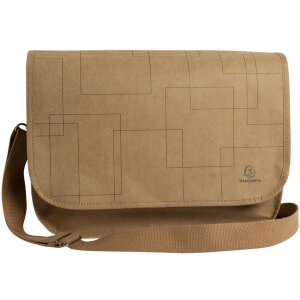 Сумка Exacompta бумажная из натуральной кожи 39x27x13 см...
