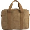 Сумка Exacompta 39x29x15см паперова шкіра вигляду Eterneco коричневі геометричні мотиви