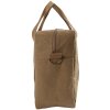 Сумка Exacompta 39x29x15см паперова шкіра вигляду Eterneco коричневі геометричні мотиви