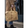 Сумка Exacompta 39x29x15см паперова шкіра вигляду Eterneco коричневі геометричні мотиви