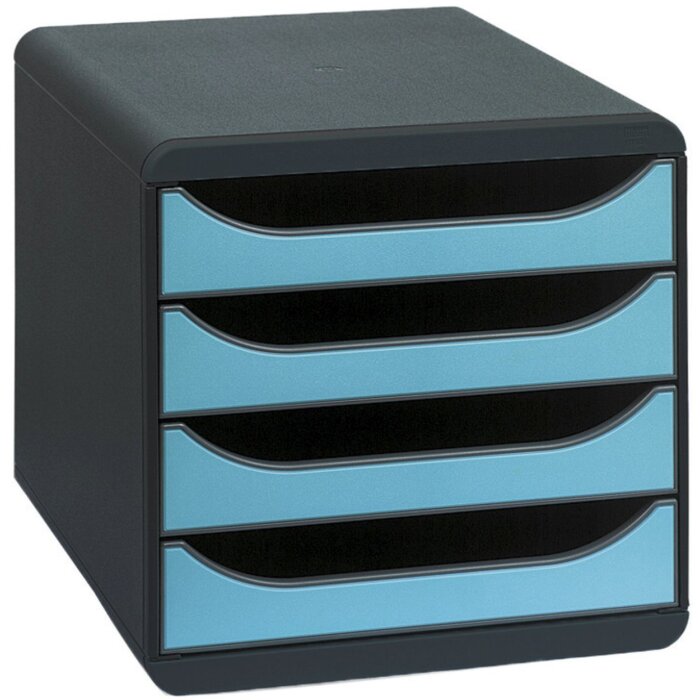 Exacompta 310782D Комод Big Box 4 шухляди Iderama бірюза