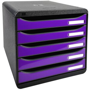 Комод Exacompta Big Box Plus Iderama Violet Glossy 5...