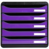 Комод Exacompta Big Box Plus Iderama Violet Glossy 5 шухляд А4+