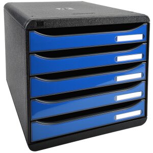 Комод Exacompta Big Box Plus 5 відкритих шухляд Iderama...