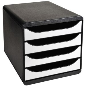 Комод Exacompta Big Box Plus 4 відкриті шухляди глянцевий...