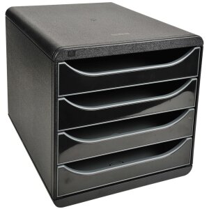 Exacompta 3104214D Комод Big Box Plus 4 відкриті шухляди...