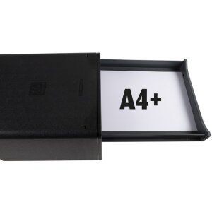 Exacompta 3104214D Комод Big Box Plus 4 відкриті шухляди глянцевий чорний