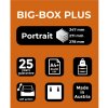 Комод Exacompta Big Box Plus 5 шухляд чорний/арлекін