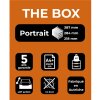 Тумба Exacompta THE BOX 5 закрытых ящиков Офис светло-серый