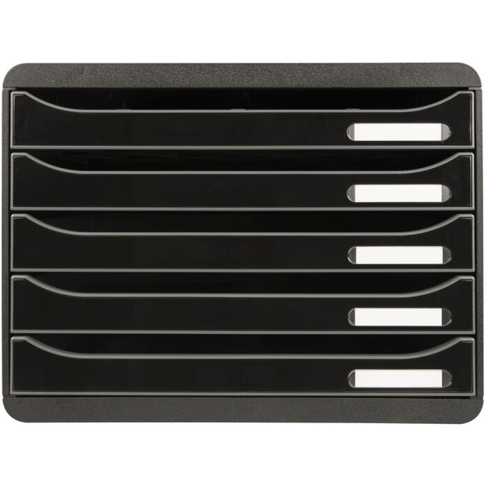 Exacompta 308714D Комод Big Box Plus Horizon Black 5 ящиків