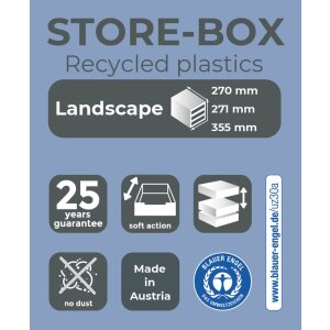 Exacompta 308714D Комод Big Box Plus Horizon Black 5 ящиків
