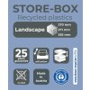 Exacompta 308714D Комод Big Box Plus Horizon Black 5 ящиків