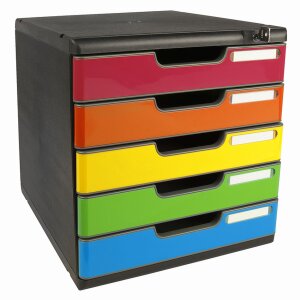 Тумба Exacompta MODULO A4 5 висувних шухляд на замку...