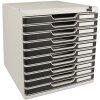 Тумба Exacompta MODULO A4 10 закрывающихся ящиков черный