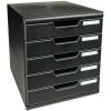 Комод Exacompta MODULO A4 5 ящиков черный