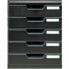 Комод Exacompta MODULO A4 5 ящиков черный