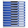 Exacompta Modulo A4 10 ящиков Синий Офис