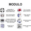 Тумба Exacompta MODULO A4 3 закриті шухляди чорна