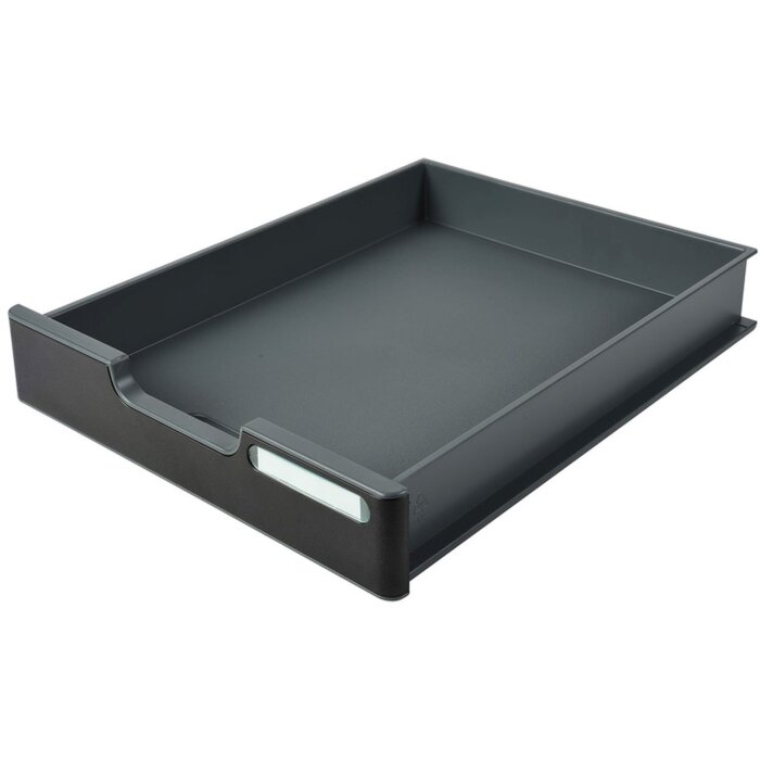 Exacompta 336714D Ящик Modulodoc EcoBlack темно-серый для DIN A4+ переработанный