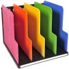 Вертикальний сортувальник Exacompta MODULOTOP 5 роздільників Iderama rainbow