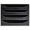 Тумба Exacompta ECOBOX 4 выдвижных ящика черная