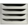 Тумба Exacompta ECOBOX 4 ящика серый 348x284x234 мм