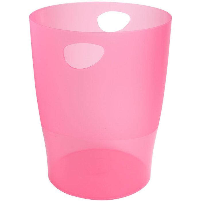 Корзина для мусора Exacompta ECOBIN 15 л Office Pink 26,3x26,3x33,5 см
